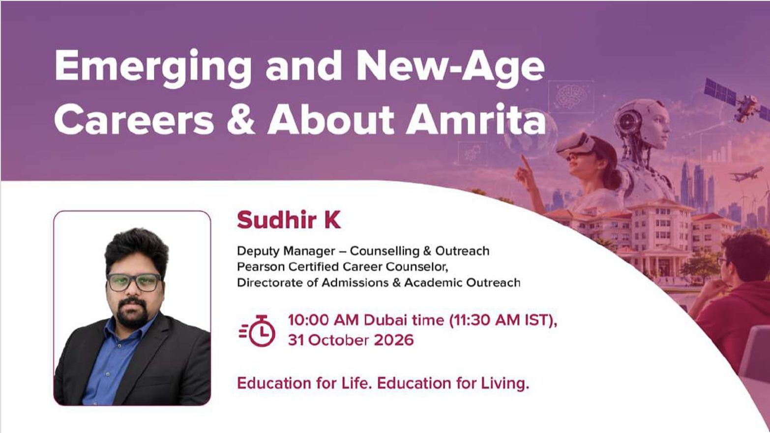 Futuristic Careers in Amrita